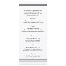 Menu Casamento de Destino de São Francisco