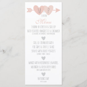 Menu Casamento de Dois Corações