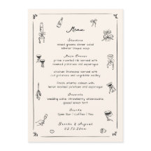 Casamento de Doodle Desenhado à Mão Negra