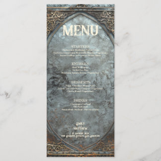 Menu Casamento de Fantasia de Splendor Anão
