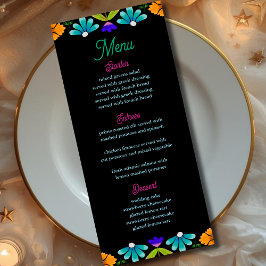 Menu Casamento de fiesta legante