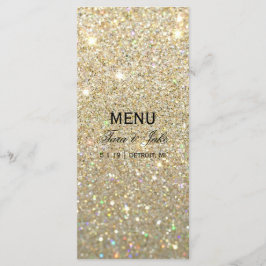 Menu Casamento - Dourada Glit Fab