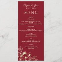 Casamento Dourado e Borgonha Elegante