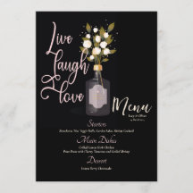 Casamento Elegante Personalizado, Romântico, Preto