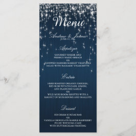 Menu Casamento Encantador Sideral - Cardápio