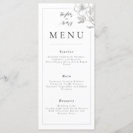 Menu Casamento/Evento Floral