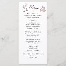 Casamento Ilustrado Branco Caprichoso