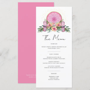 Menu Casamento Metafísico com Cristais de Mandala Flora