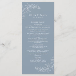 Menu Casamento Modernista Minimalista Boho Terracota