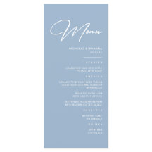 Casamento Moderno Azul Poeirento