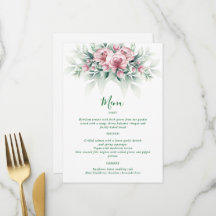 Casamento Moderno Elegante Rosa Verde