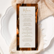 Casamento Moderno Laranja Queimado Ágata Marfim