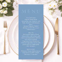 Casamento Moderno Minimalista Jantar Azul Empoeira