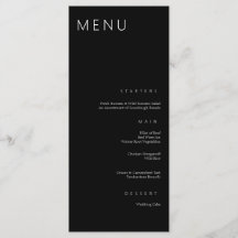 Casamento Moderno Mínimo Chic Black and White