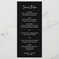 Casamento Moderno Preto Minimalista