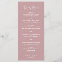 Casamento Moderno Rosa Minimalista