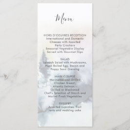 Menu Casamento na Montanha Alpina |