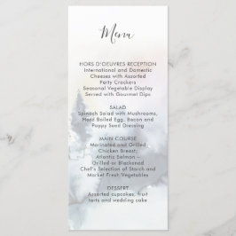 Menu Casamento na Montanha Alpina |