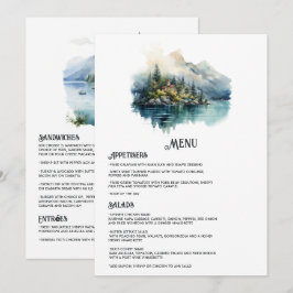 Menu Casamento no Destino Lago de Como Itália