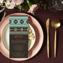 Menu Casamento no inverno Étnico Russo