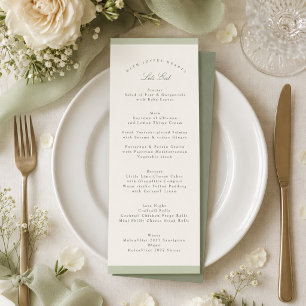 Menu Casamento no Jardim de Pistácio Macio