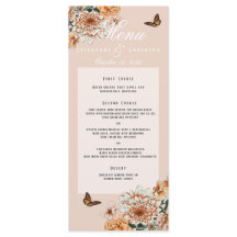 Casamento outono Floral Boho Terracotta Sage