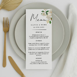 Menu Casamento Personalizado - Arranque, Entrées &