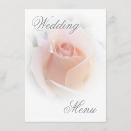Menu Casamento Pêssego Rosa Rosebud