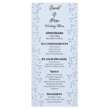 Casamento Romântico de Flores Azuis Escuras