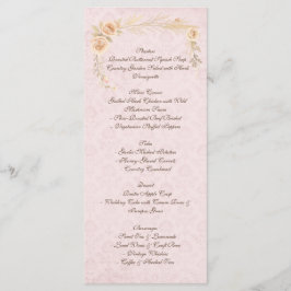 Menu Casamento Rustic Boho Country