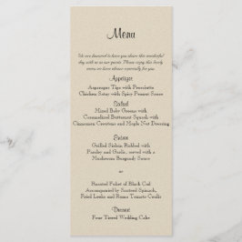 Menu Casamento Sage Succulent