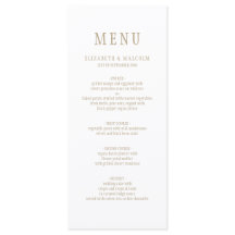 Casamento Simples Branco Moderno Elegante