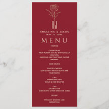 Casamento Vermelho Elegante