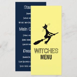 Menu Cat No Broomstick Party