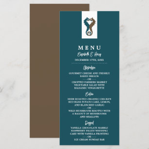 Menu Cavalo-do-mar Romance, Casamento de praia