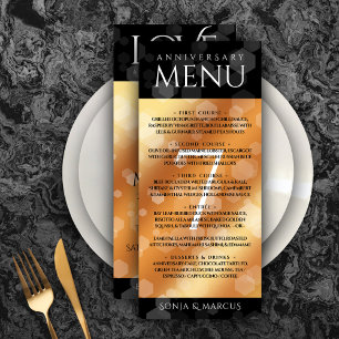 Menu Celebração do Aniversário do Casamento de Cobre 7