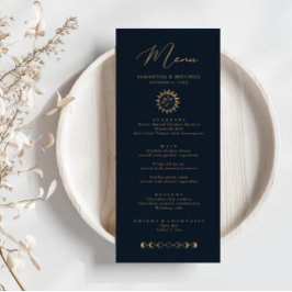 Menu Celestial Sun e Moon