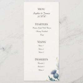 Menu Celta Azul Escuro