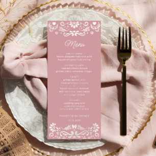 Menu Chá de fraldas Cielito Lindo Mexicana