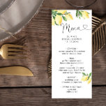 Menu Chá de panela de compressão principal do limã<br><div class="desc">Menu Chá de panela de compressão principal do limão de aquarela. Para personalização mais avançada deste design,  basta selecionar o botão "Personalizar o computador" acima! Itens correspondentes disponíveis.</div>