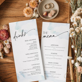 Menu Chá de panela Nine Blue Sky