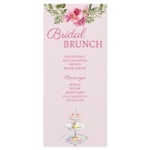 Menu Chá de panela Parisiense