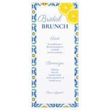 Menu Chá de panela Siciliano