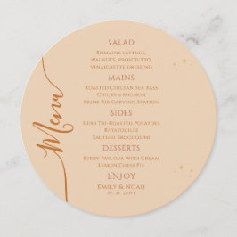 Menu Champanhe Celestial Sun Lua Estende Casamento Espa