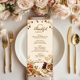 Menu Chic Pizza & Prosecco Friendsgiving