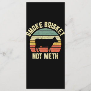 Menu Churrasco Engraçado Fumar Brisket Não Novelty Gr