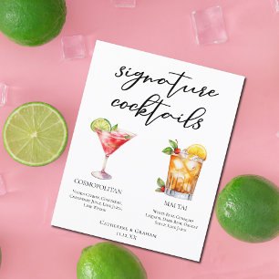 Menu Cocktails de Assinatura Cosmopolita Mai Tai