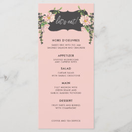 Menu Coma vamos! | Desert Cactus Bloom 5 Casamento