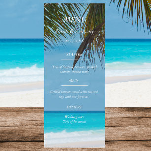 Menu Comida do 50º aniversário de casamento no Oceano d