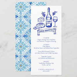 Menu Costa Amalfitana Bon Appetit Vinho e Queijo Casame